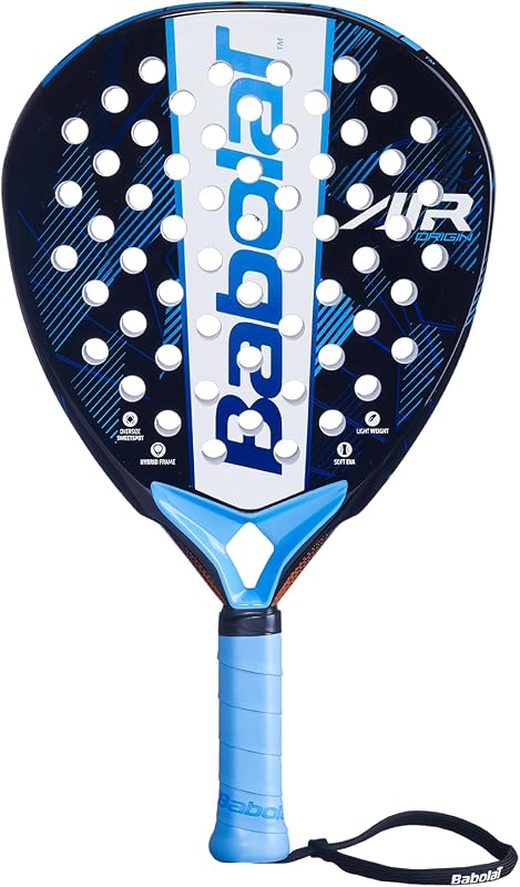 Pala de pádel Air Origin (Negro/Azul)