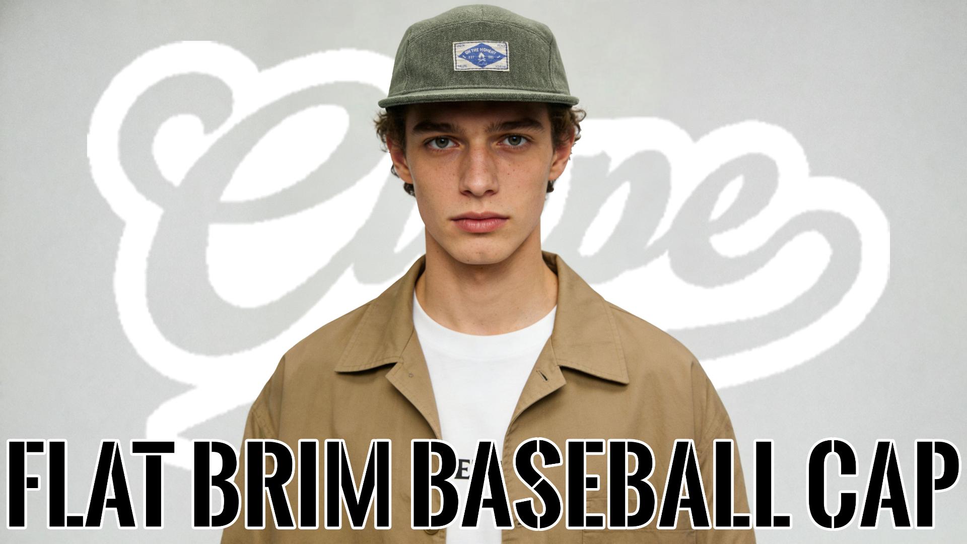 CLAPE Snapback 5 Panel Hat for Men Women Washed Cotton Flat Bill