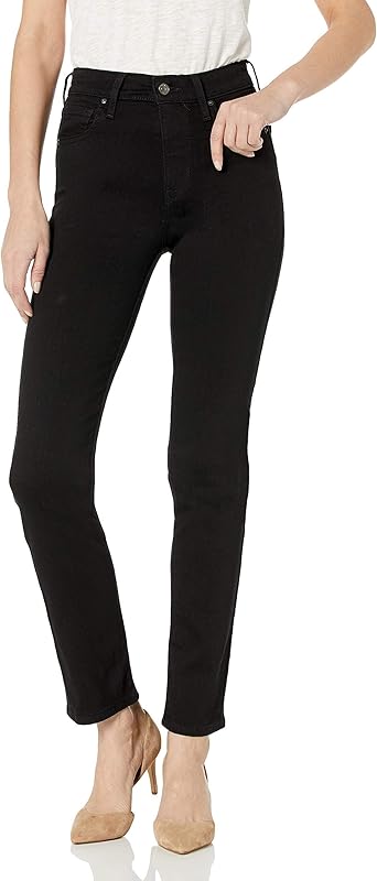 Levis Womens 724 High Rise Straight Jeans
