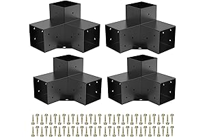 Elevate Outdoor Living: Sturdy 4x4 Gazebo Brackets