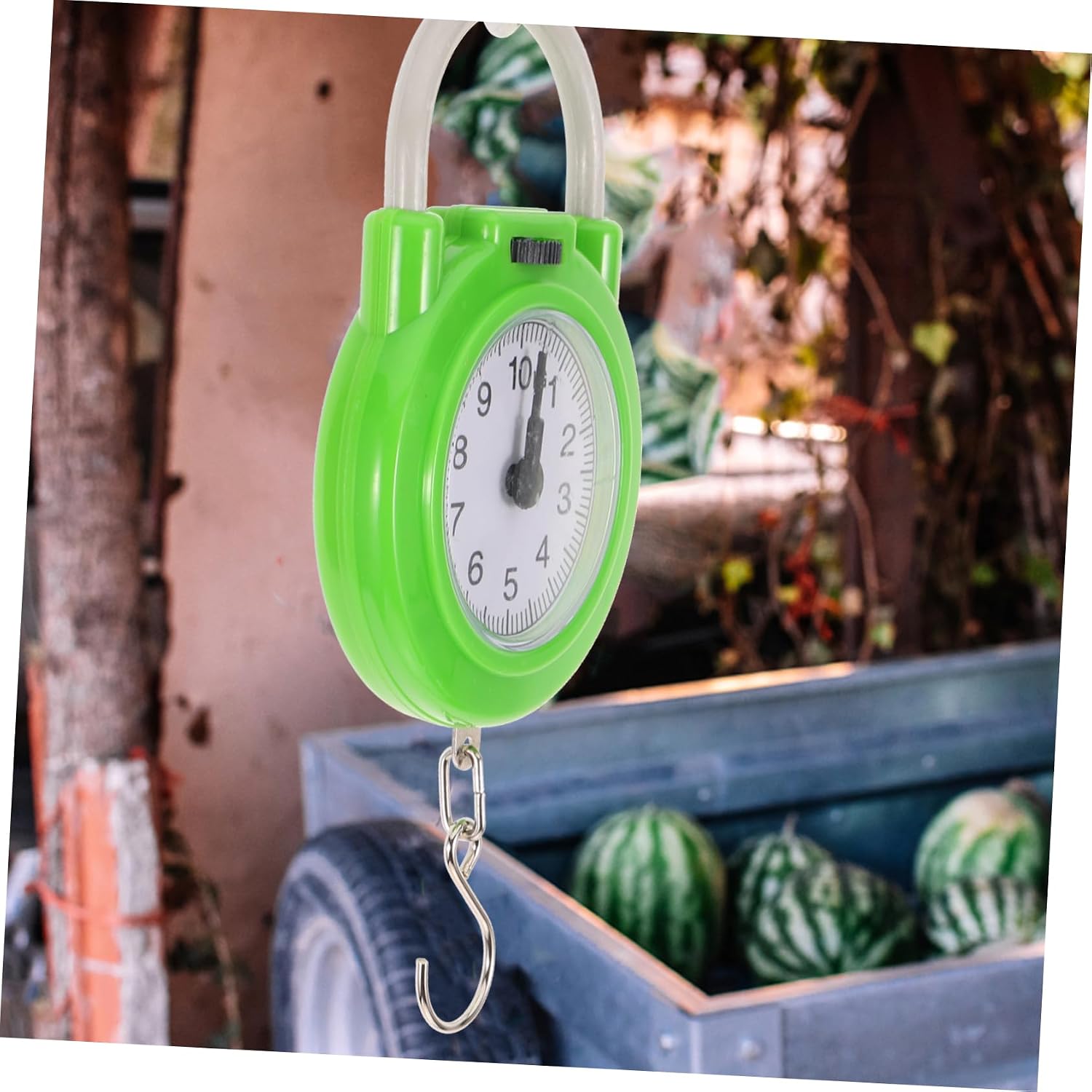 Portable Spring Luggage Weight Scale with Hook, 10kg Manual