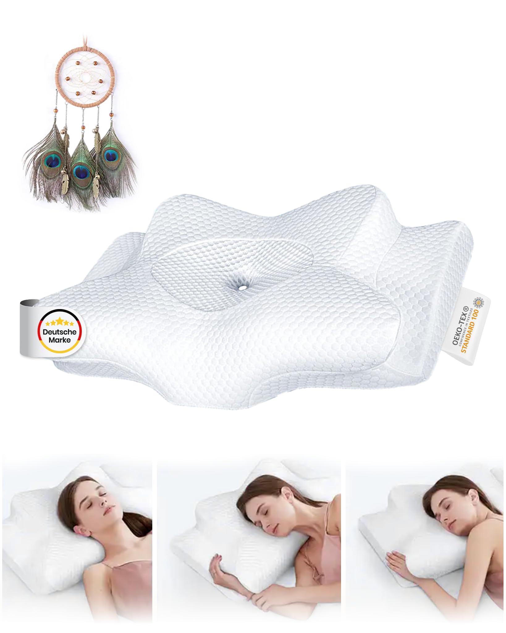ANUK Nackenkissen Memory Foam – Traumfänger-Edition