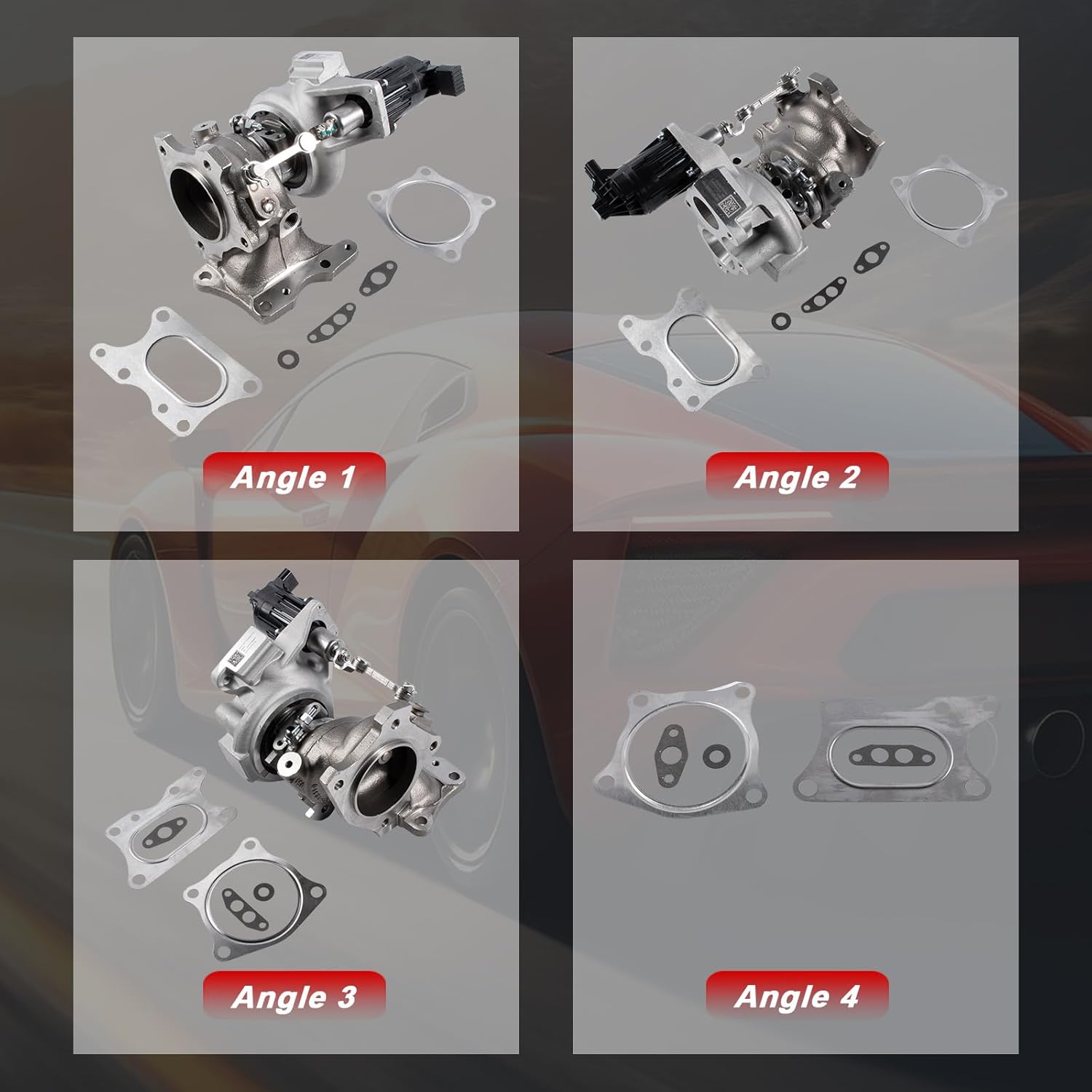 TD025 Turbo Wastegate Actuator with Connector Plug Harness Compatible with Honda Civic Accord CR-V 1.5L 2016-2019 Replaces 18900-5AA-A01 49373-07011 K6T52372