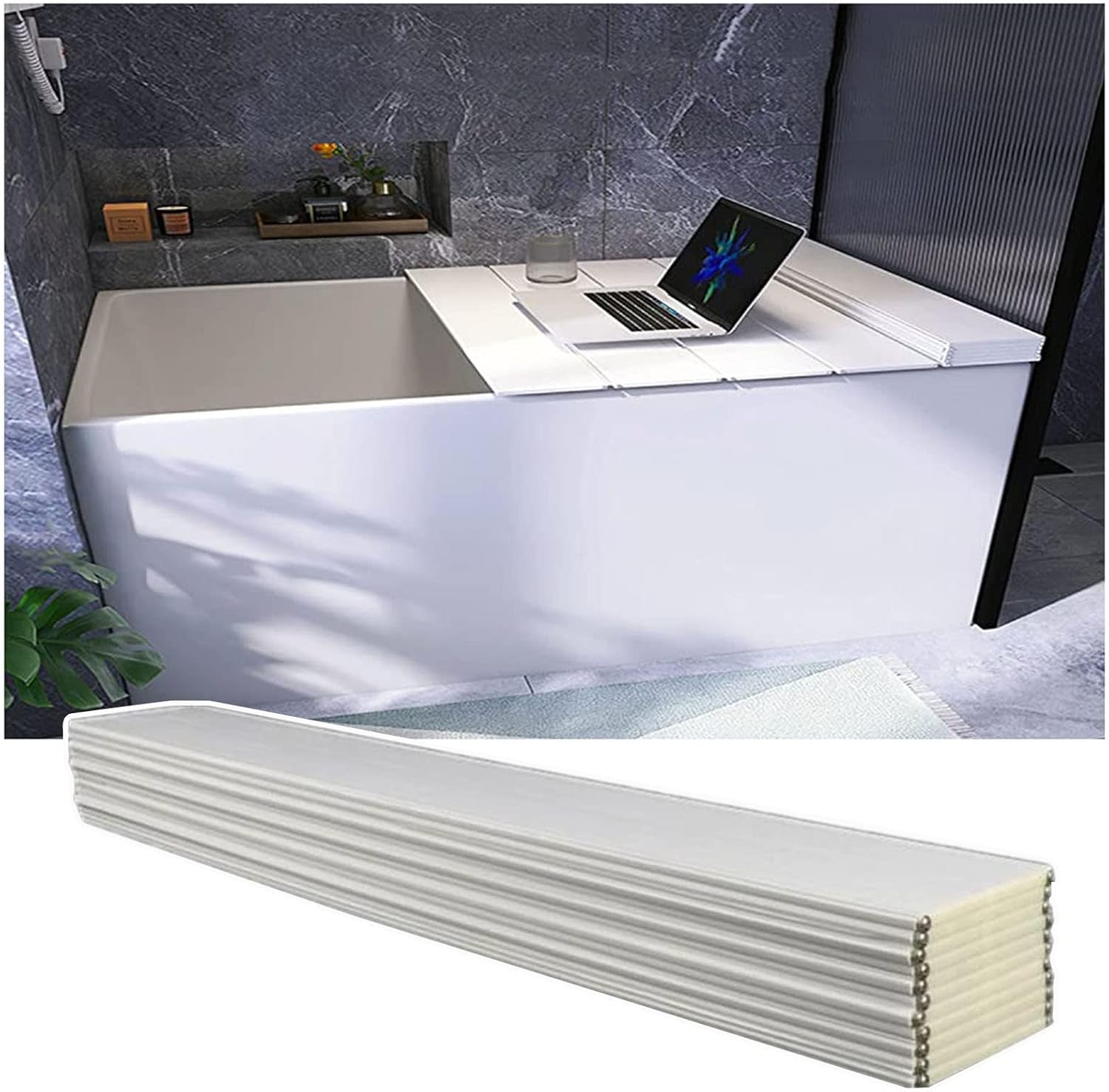 Amazon.com: Bathtub Tray Bathtub Tray Bathtub Cover Shutter Bath Lid ...