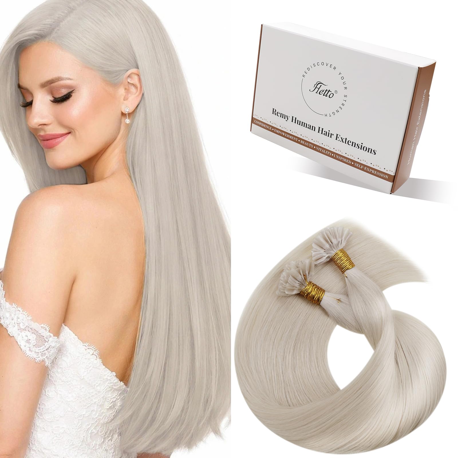 Hetto Echthaar Extensions Remy