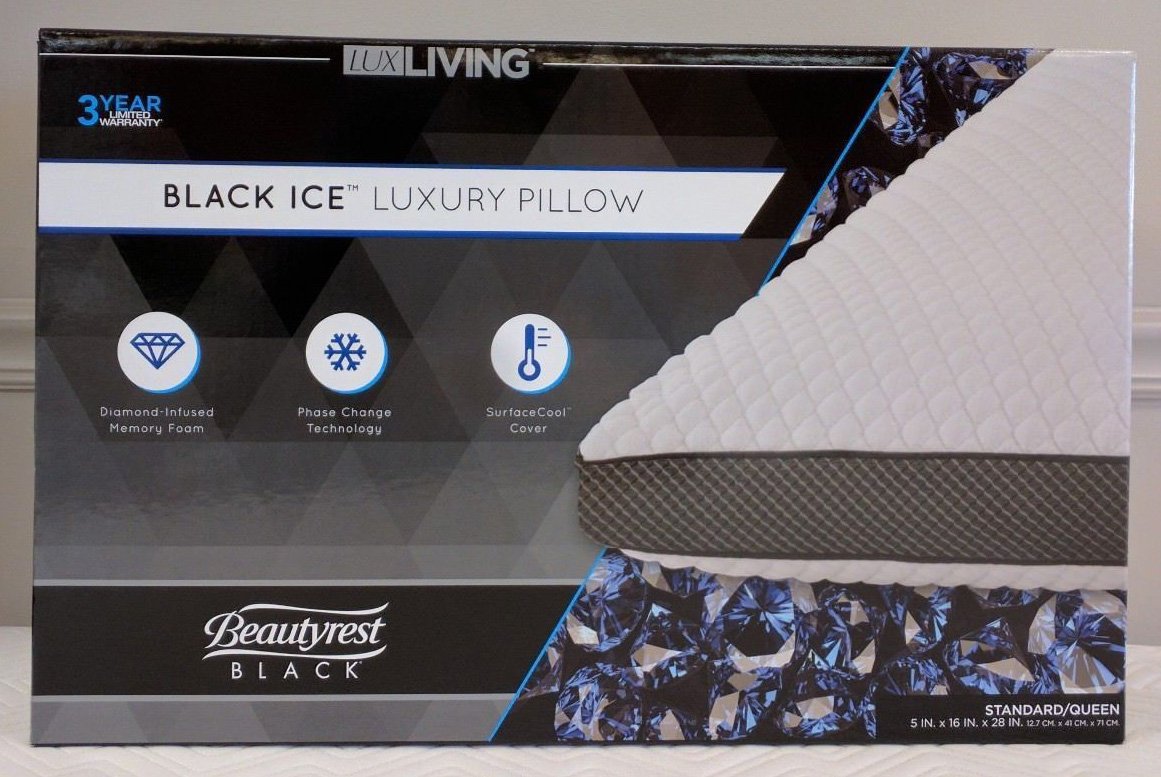 Lux Living Black Ice Pillow atelieryuwa.ciao.jp