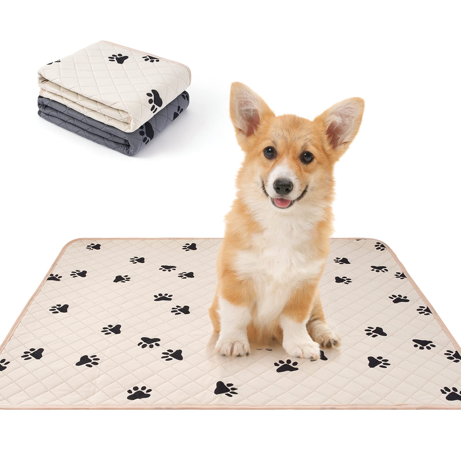 Noyal Washable Dog Pee Pads Pack Reusable Puppy Potty