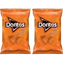ZENVOIRA Doritos Tortilla Chips Zesty Cheese flavoured 235 g / 8.29 oz - Pack of 2 - Specially Packed Value Bundle by ZENVOIRA