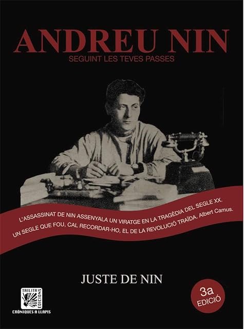 Portada de Andreu Nin Seguint les Teves Passes