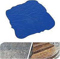 Vista 5 de Molde de estampado de hormigón, patrón de pizarra de hormigón sin costuras, formas de textura de pizarra de hormigón, impresión de hormigón