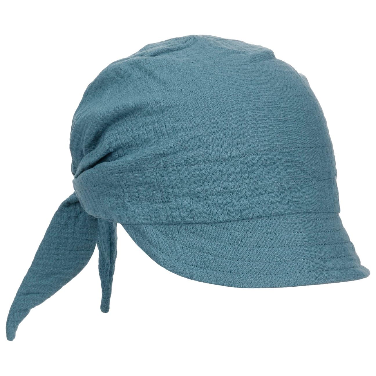 Gebeana Musselin GOTS Bandana Cap visor (One Size - blue)