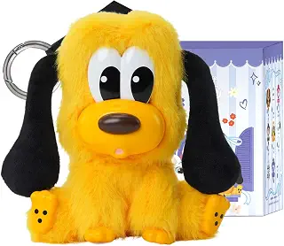 52TOYS BLINDBOX Disney Cats & Dogs Buddies ディズニー キャッツ＆ドッグス なかよし シリーズ ぬいぐるみ ブラインドボックス 公式ライセンス ソフビフェイス スクイーカー入り マスコット 約15cm ルシファー プルート トレーディングフィギュア コレクション プレゼント（1個入り）