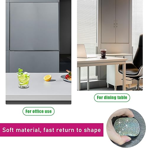 Miniatura 6 de Kewucn 2 posavasos brillantes para automóvil, 2.73 pulgadas, antideslizantes, de silicona, con diamantes de imitación, posavasos universales para