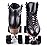 PAPAISON Roller Skates for Women and Girls, Deluxe 2 Layer Microfiber Leather Double Row-Classic Roller Skates for Men, Professional Outdoor Indoor Quad-Skates for Kids & Adults