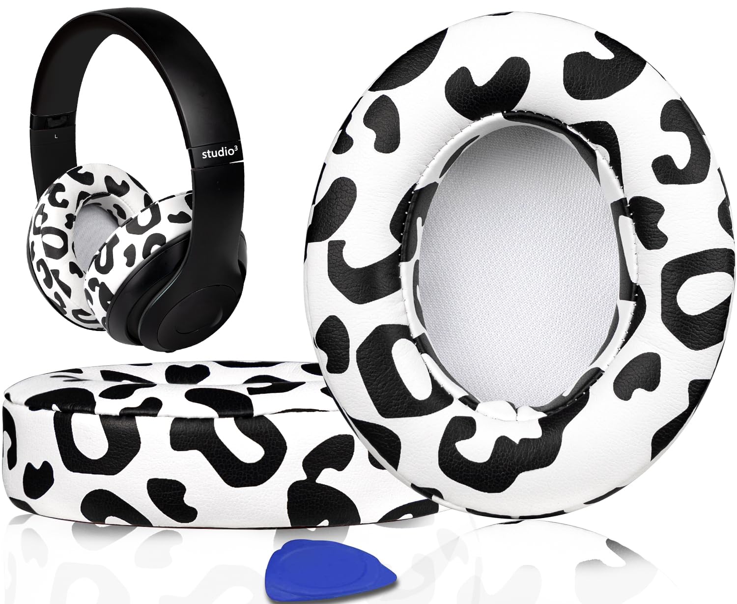 SoloWIT Replacement Ear Pads Cushions for Beats Studio 2 & Studio 3 Wired & Wireless Headphones
