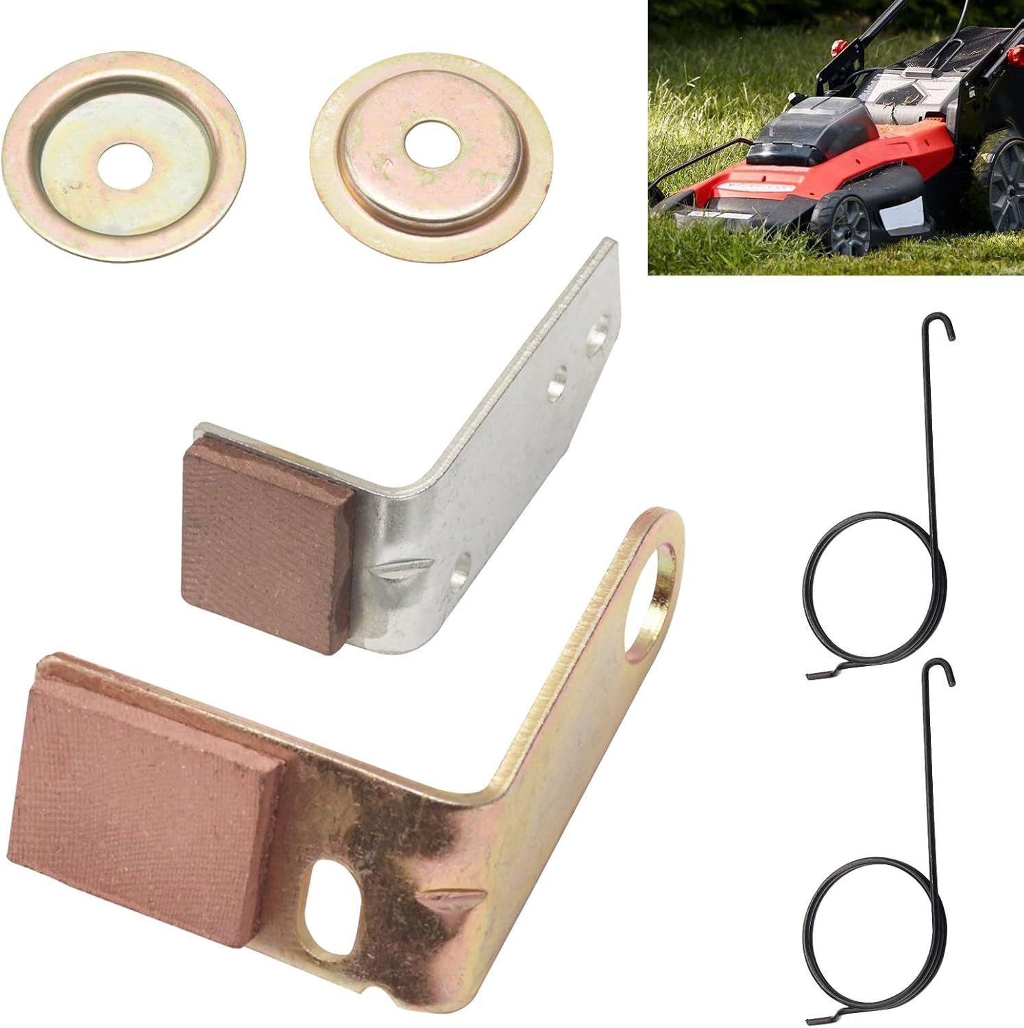 Karbay 532197402 532199478 532199470 Brake Arm Kit Compatible with Husqvarna AYP Craftsman Poulan YT16542T YT1942 YTH2042 YTH2042 YTH20K46 Mower Deck Models