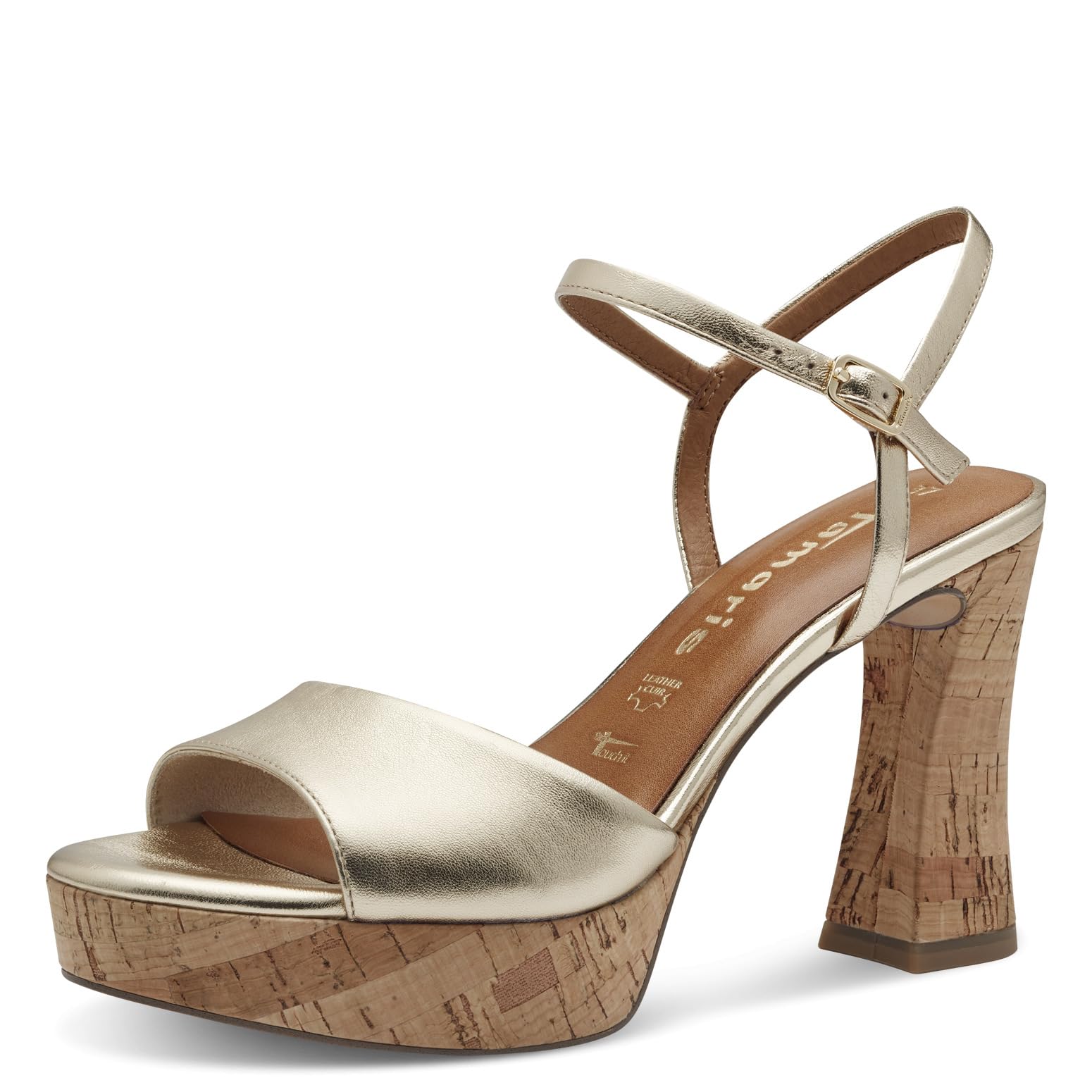 Tamaris Sandals 1-28340-42, gold, 3.5 UK