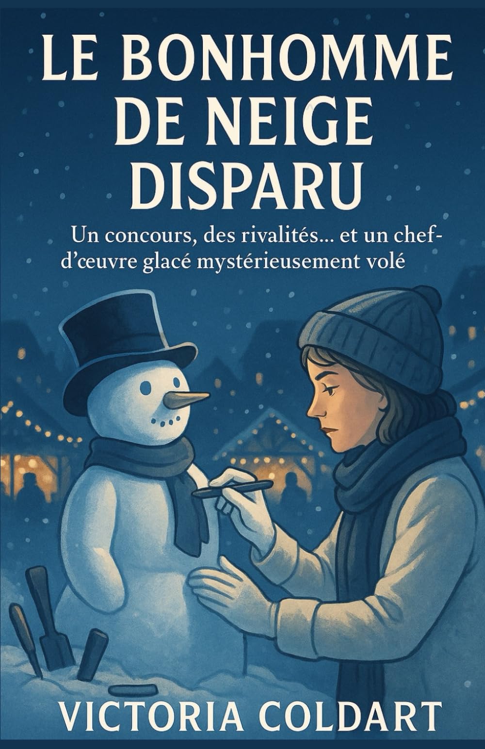 Le bonhomme de neige disparu: Un concours, des rivalités… et un chef-d’œuvre glacé mystérieusement volé