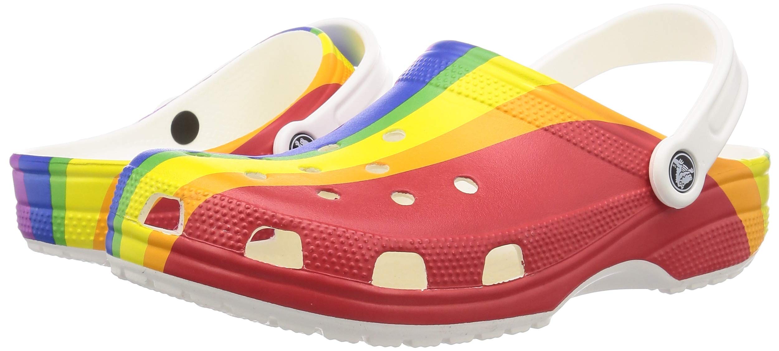 rainbow crocs amazon