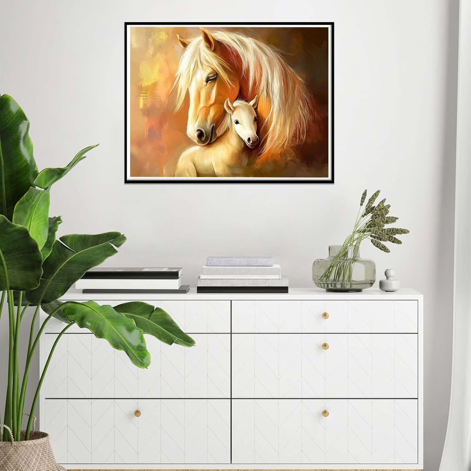Dipingere con i Numeri Adulti animale 80x100cm, Color by Number j0-585