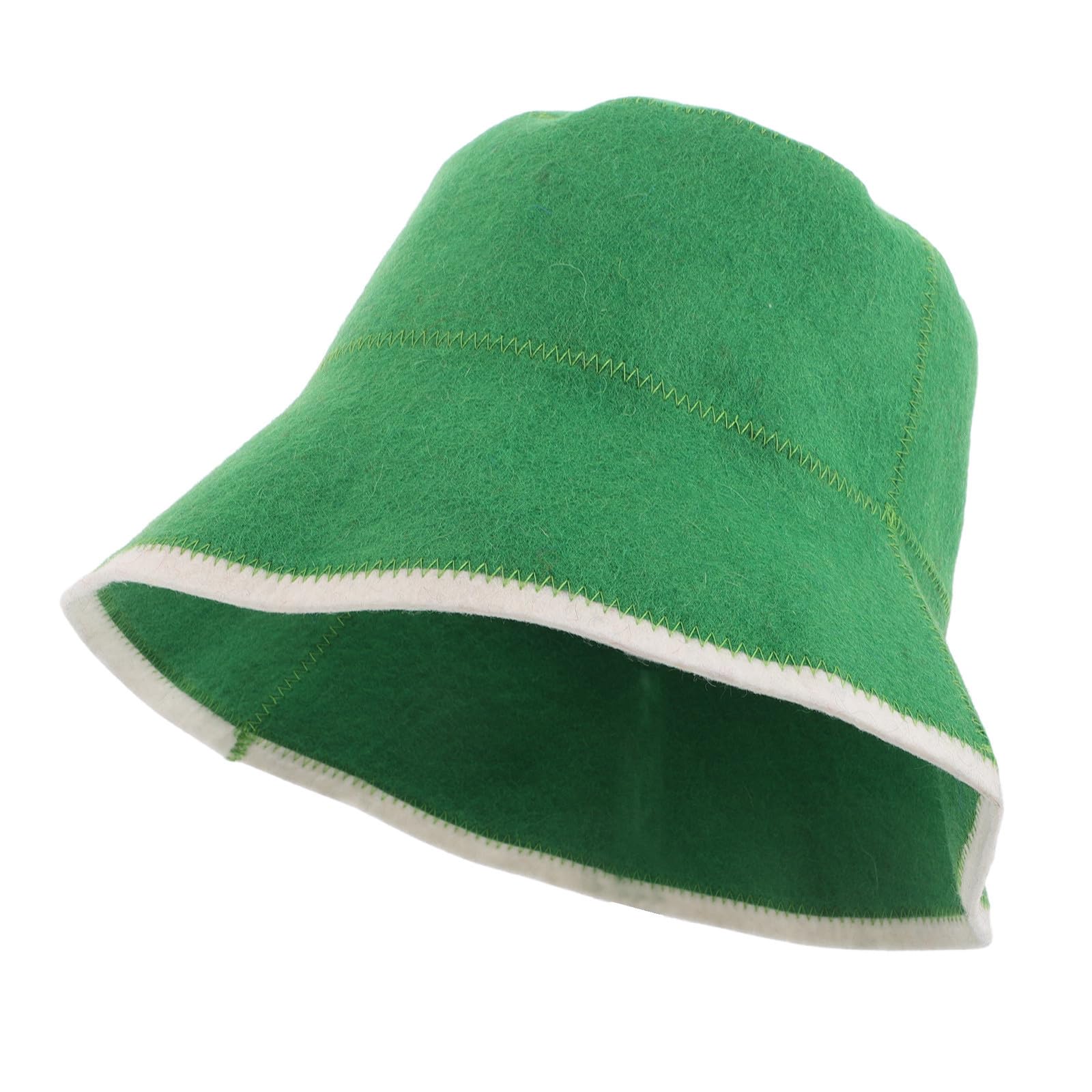 Toyvian 5 Piezas Gorro de Sauna de Lana Gruesa, Absorbente y Transpirable