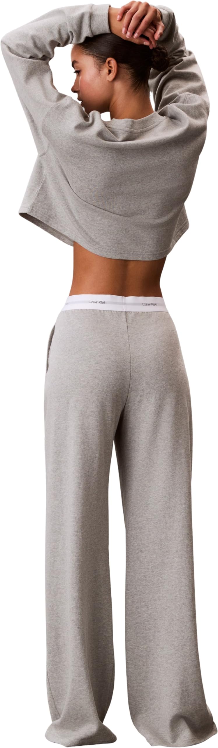Calvin Klein Logo Jersey Pant Lv00qs7518 Bas de sommeil Femme