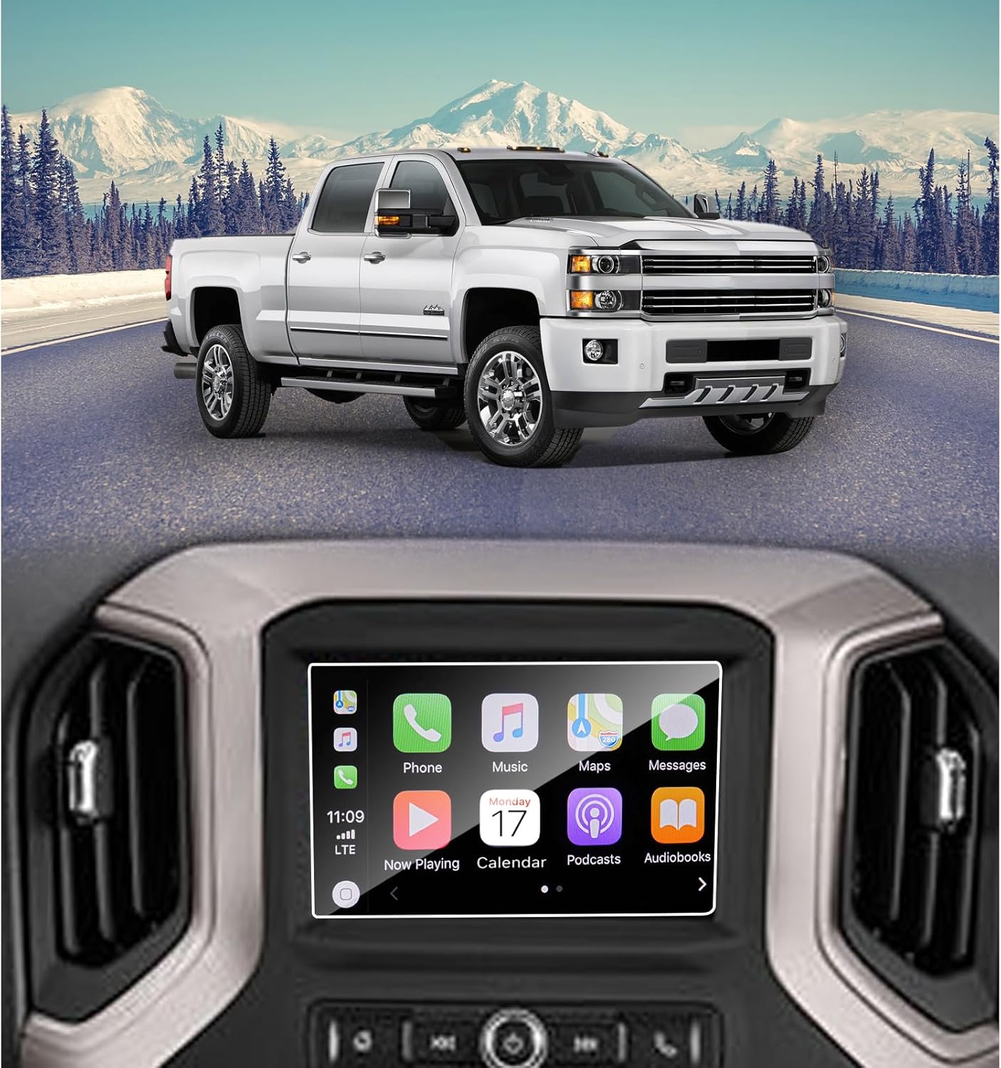 Amazon.com: PZSWUXIE for 2016-2021 2022 2023 2024 Chevy Silverado 1500 ...