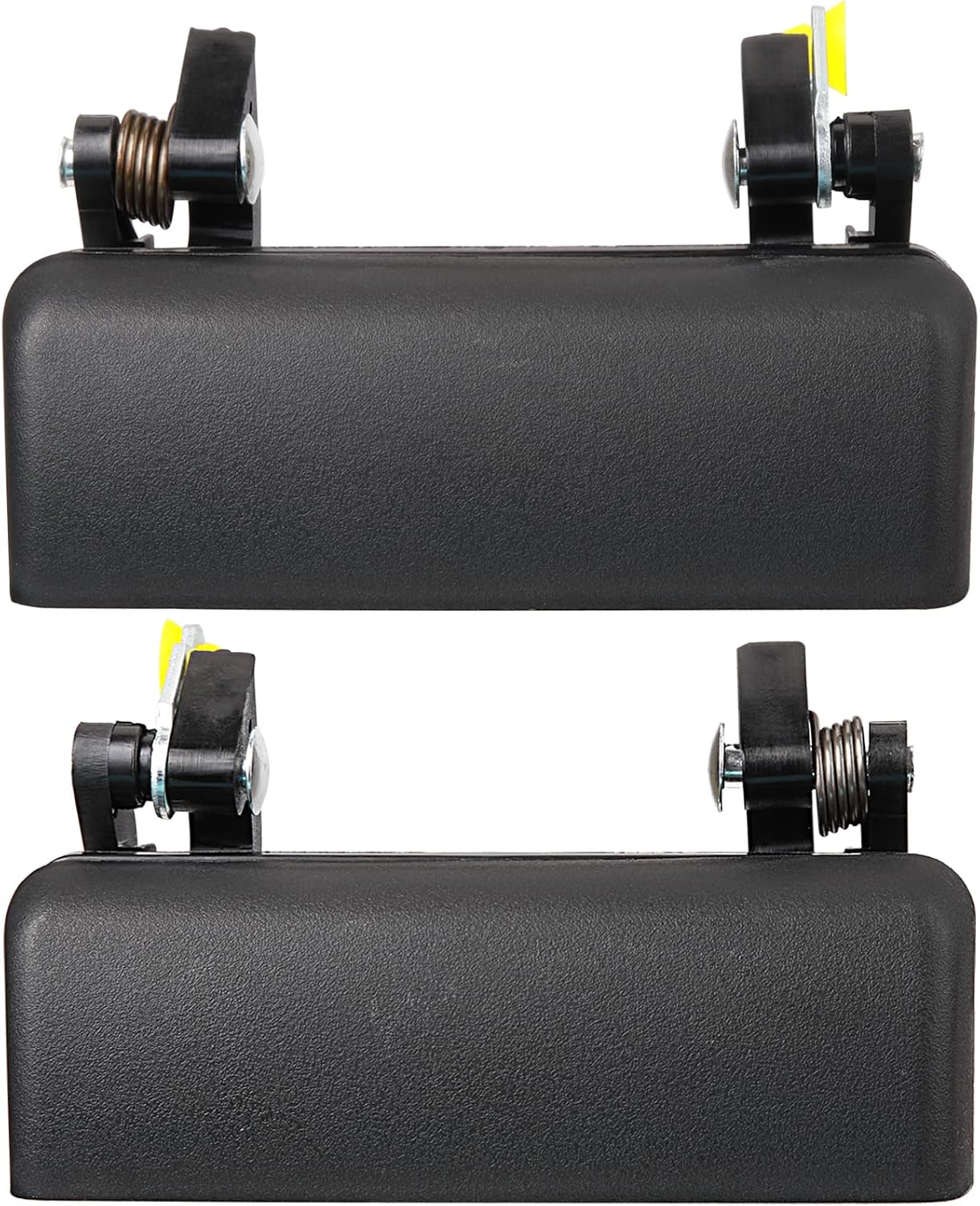 Pair of Exterior Door Handles for Ford Ranger 1993-2003,Mazda B4000 B3000 1994-2000,Replaces# 90022,90021,F37Z 1022405-A,Textured Black