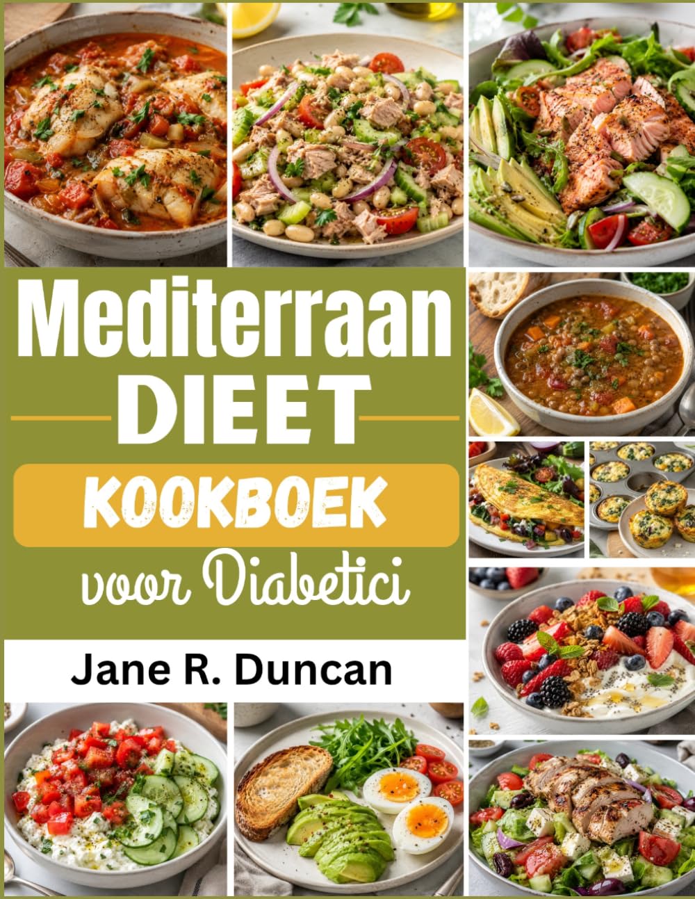 Mediterraan Dieet Kookboek voor Diabetici