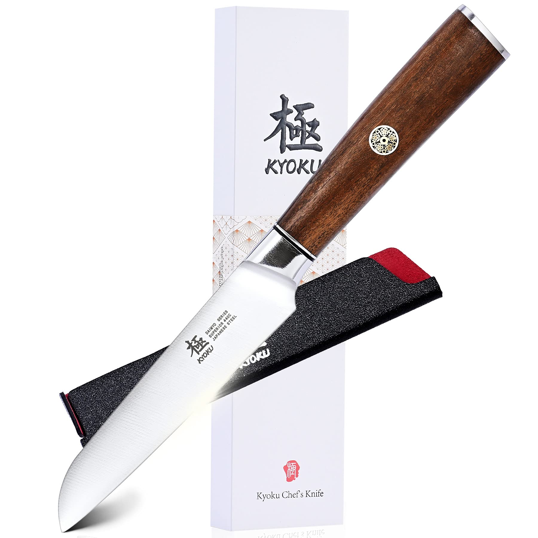 Buy KYOKU 4.5 Inch Paring Knife Daimyo Series 9 Inch Fruit Knife with