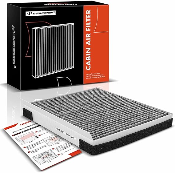 APremium Cabin Air Filter with Activated Carbon Compatible
