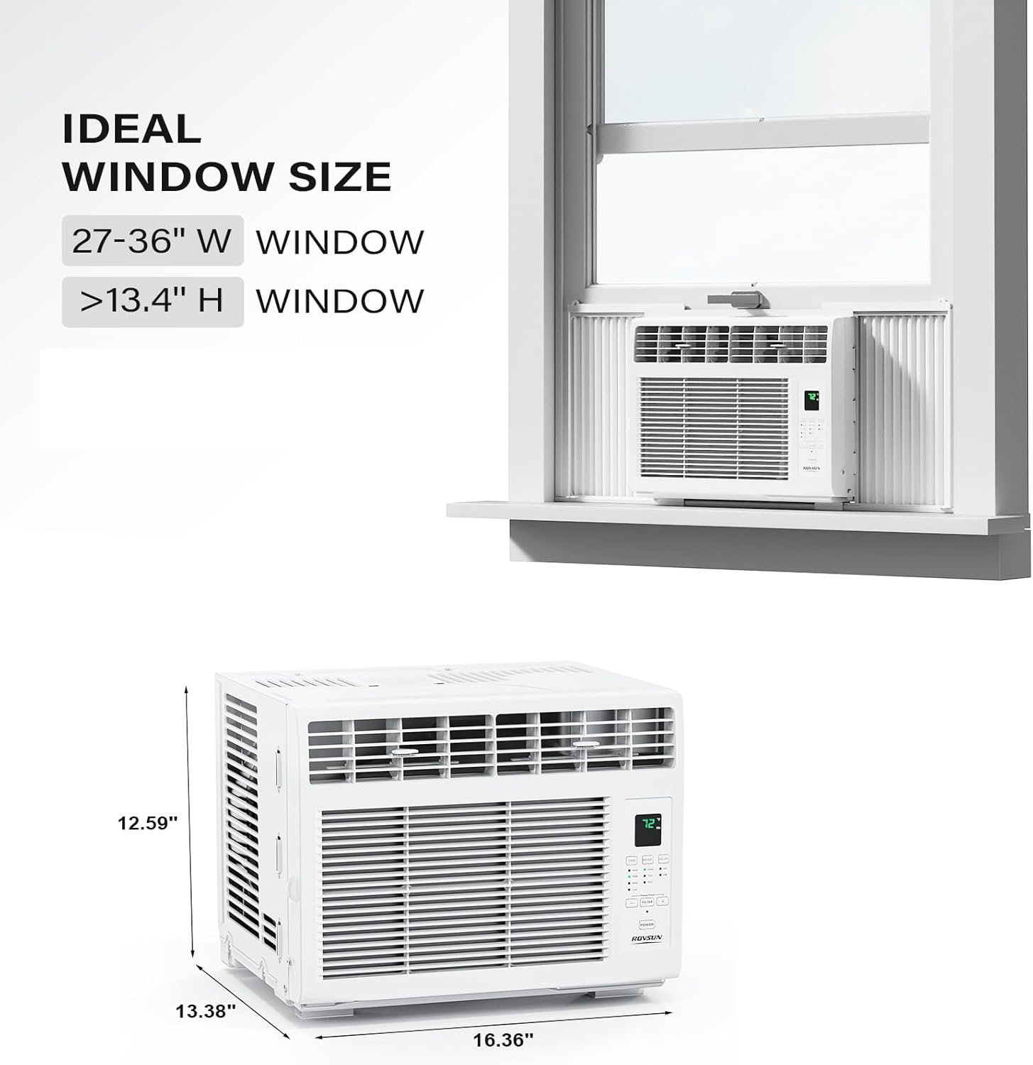 ROVSUN Smart 8000 BTU Window Air Conditioner Liberia Ubuy