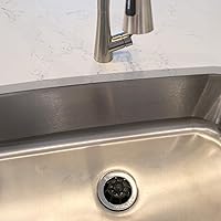 Vista 7 de Danco Disposal Genie Filtro de Eliminación de Basura Protector contra Salpicaduras de Drenaje de Fregadero de Cocina Raspador de Alimentos