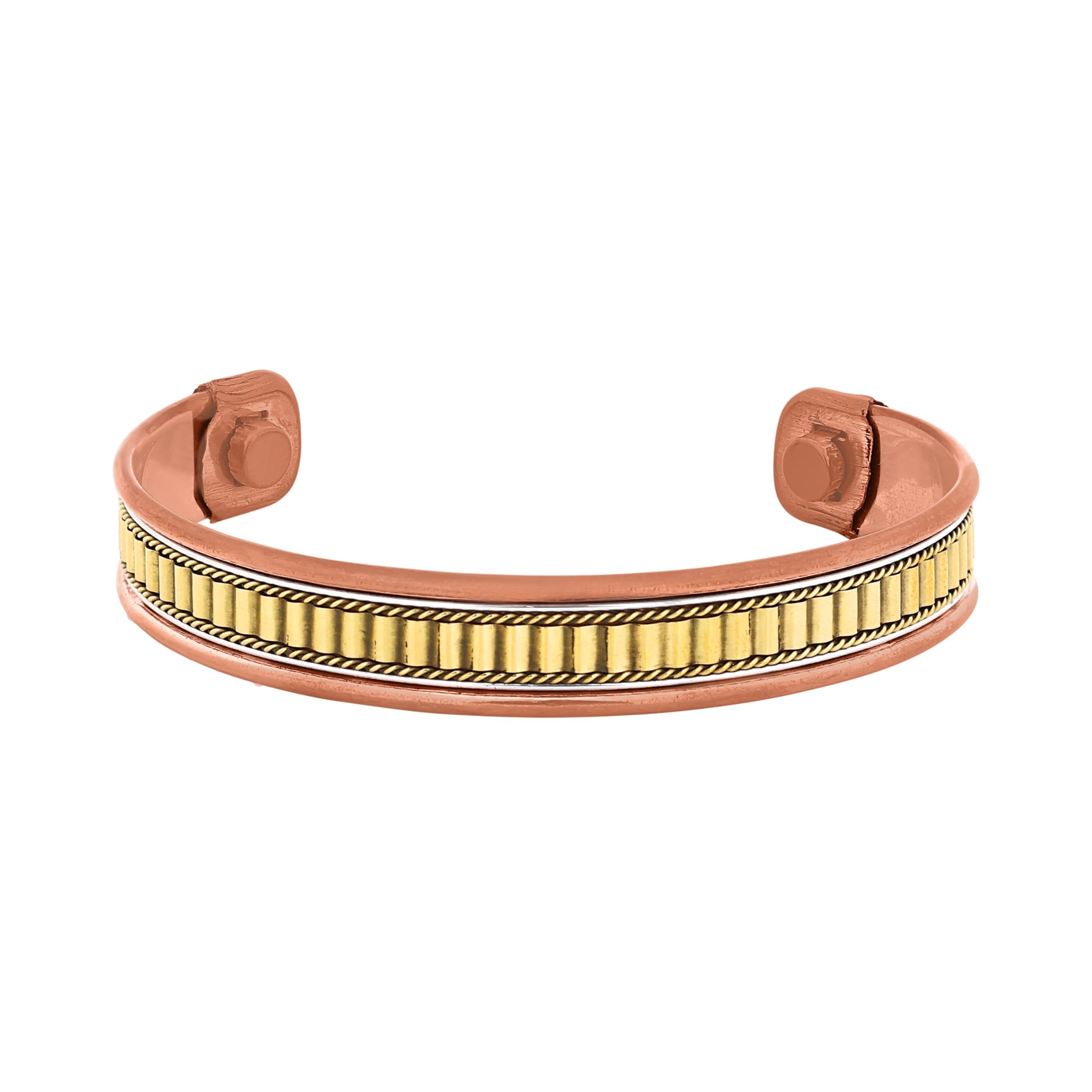 Buy Crockery Wala and Company Pure Copper & Brass Healing Cuff