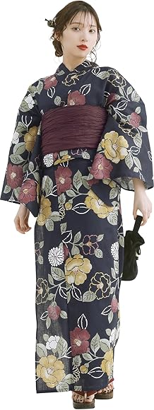 Amazon.co.jp: Dita 浴衣 古典大正ロマン 5点セット