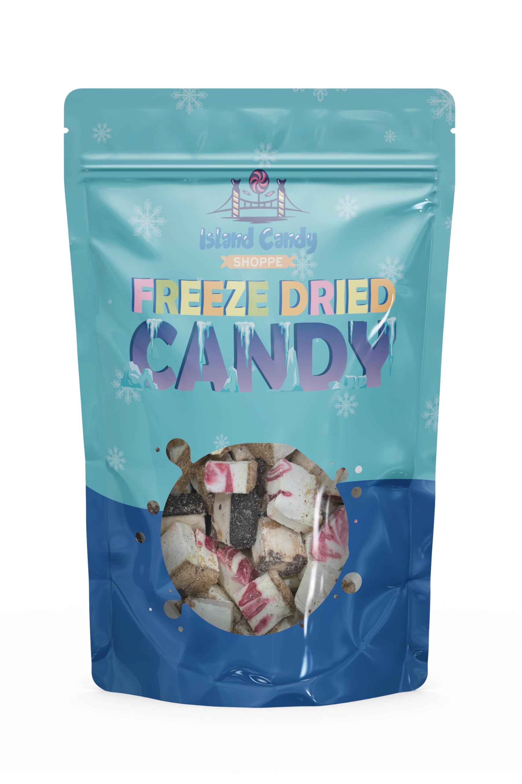 KD Supplies Freeze Dried Cheesecake Bites (5 oz) 3 Flavor Variety - New York Style, Caramel Chocolate Chip and Strawberry Swirl - Bite Sized Crunchy Cheesecake To Go