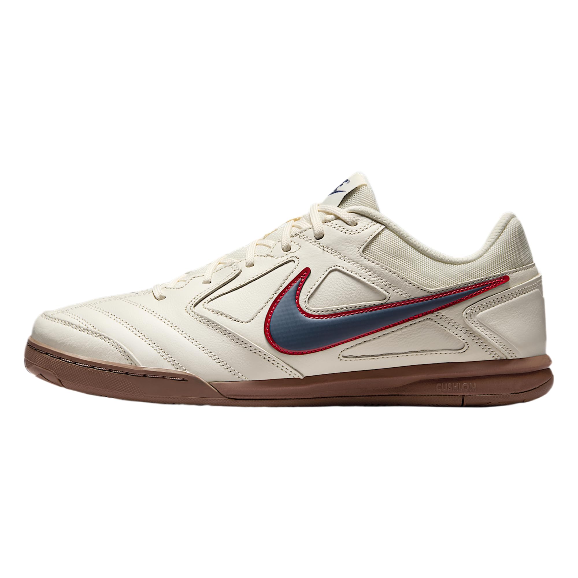 Nike Men's Pale Ivory/Red/Thunder Blue Gato ' Thunder Blue' Ih4380-110