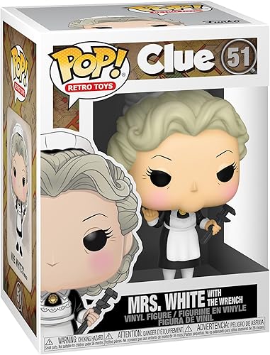 Funko Pop Retro Toys Clue - Mrs White con llave