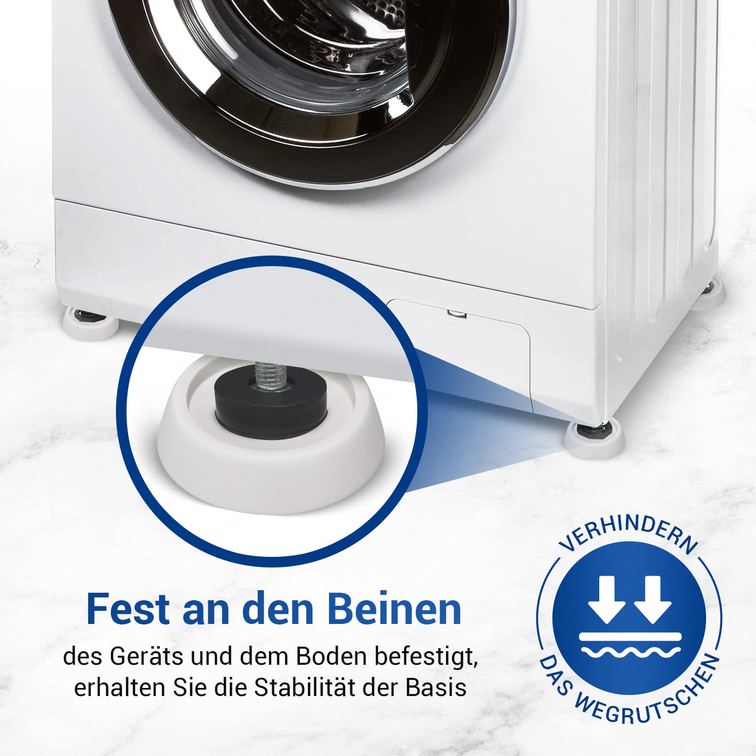 Coppia ammortizzatori per lavatrice Miele 120N serie W W800 - W828 - WFF1100 eBa