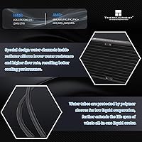Vista 3 de Thermalright Frozen Notte 240 Black ARGB V2 Water Cooling CPU Cooler,240Black CPU Cooler Specifications, Double PWM Fans, S-FDB Bearings, Suitable