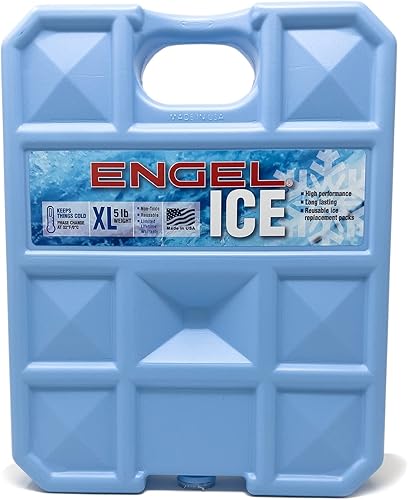 Miniatura 2 de ENGEL Paquetes de refrigeración de 32 F  320F - Fabricado en los Estados Unidos - Paquetes de hielo más fríos para navegación pesca y campamento El
