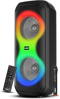FRONTECH Smash Pro-21P 45W Party Speaker | TWS | Karaoke with Wireless Mic | RGB LED Lights | Bluetooth 5.0 | FM | USB, T... Price In India