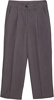 بنطلون كاجوال D2684AX منسوج بأرجل واسعة للنساء من ديفاكتو