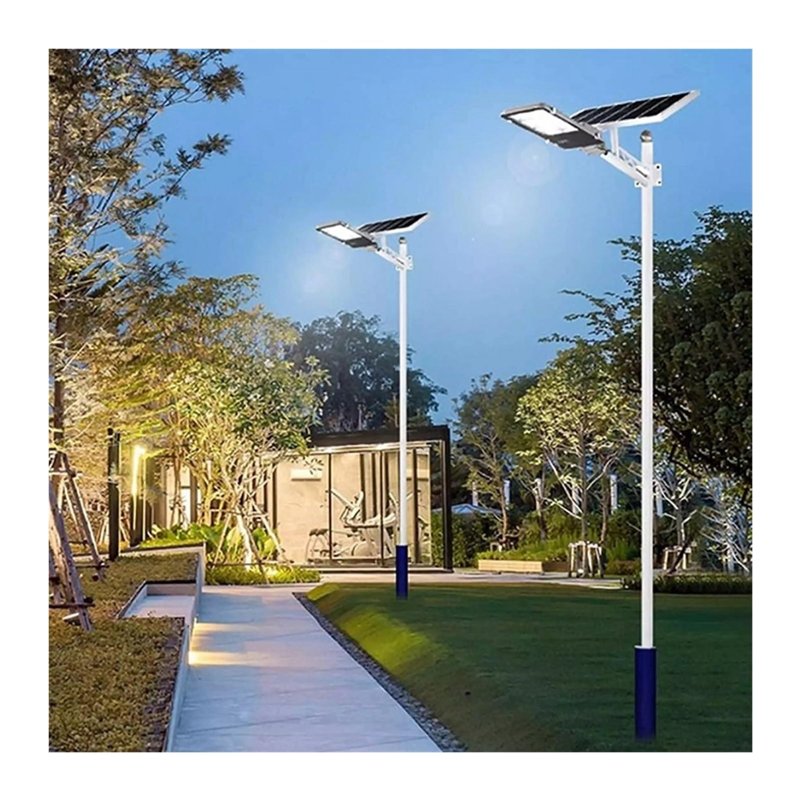 Lampa solarna zewnętrzna, 1000w dzielona słoneczna lampa uliczna zewnętrzna aluminiowa słoneczna lampa uliczna ogród światło słoneczne dom zdalnie sterowana wodoodporna kinkiet