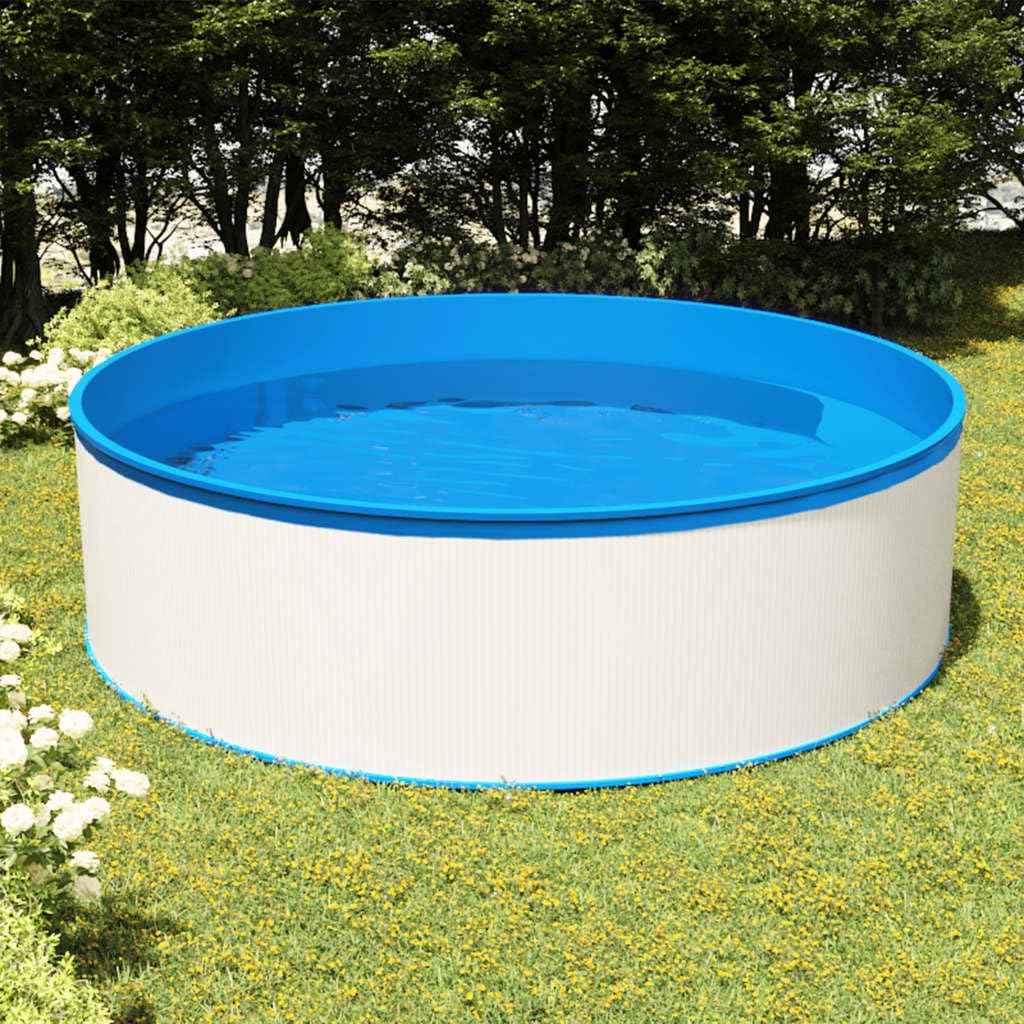 Genérico Piscina de chapoteo Skimmer Colgante y Bomba 350x90 cm Blanco,Casa y jardín,Piscina y SPA,Piscinas-3070798