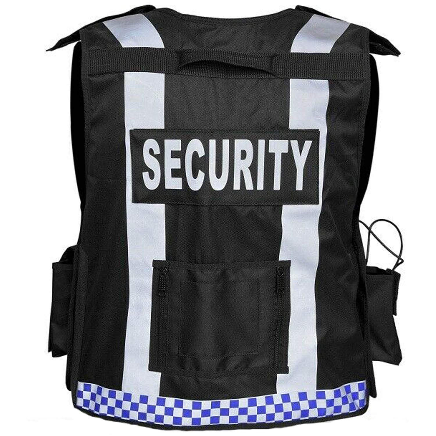 RAC3 Hi Viz Tactical Vest Dog Handler Security, Paramedic, Enforcement, Tac Vest (Black) - Image 3