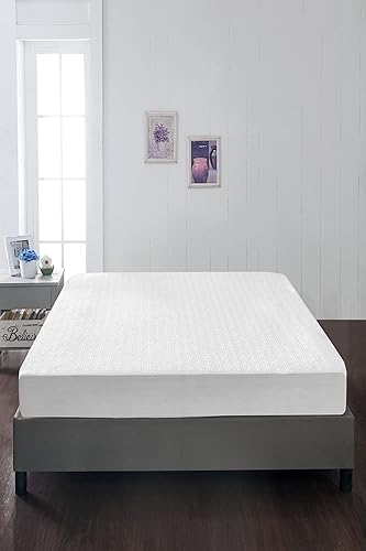 Miniatura 2 de Ambesonne Funda de colchón impermeable, tamaño California King, duradera, resistente, lavable a máquina, sin vinilo, color blanco