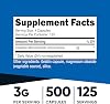 Nutricost Creatina Monohidratada Micronizada 3000mg 500 Cápsulas, 125 Porciones, 750mg de Creatina Monohidratada por Cápsula 2