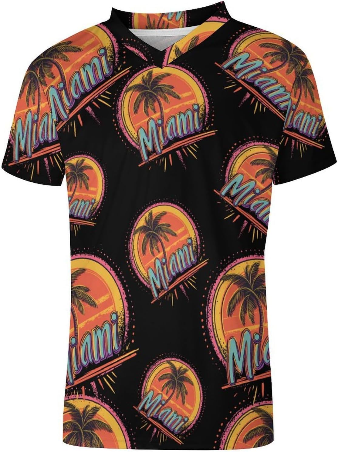 Vintage Miami Tree Soccer Jersey Football Shirt Athletic Sports T-Shirt Personalized for Men Women