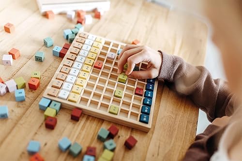 Miniatura 9 de small foot Wooden toys Small Foot Wooden Toys Learning Multiplication Table "Educate" juguete educativo diseñado para niños a partir de 6 años,